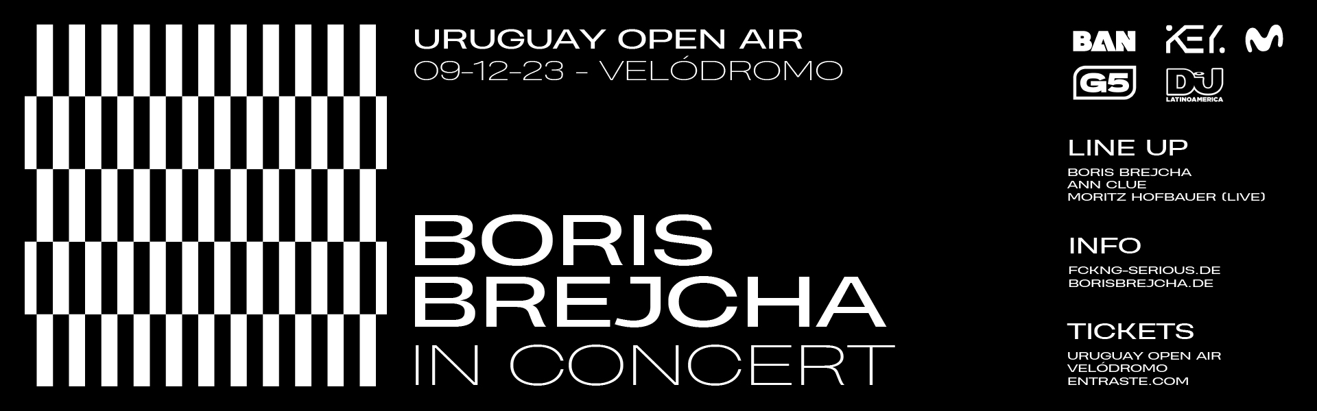 Flyer Boris Brejcha in Concert Uruguay