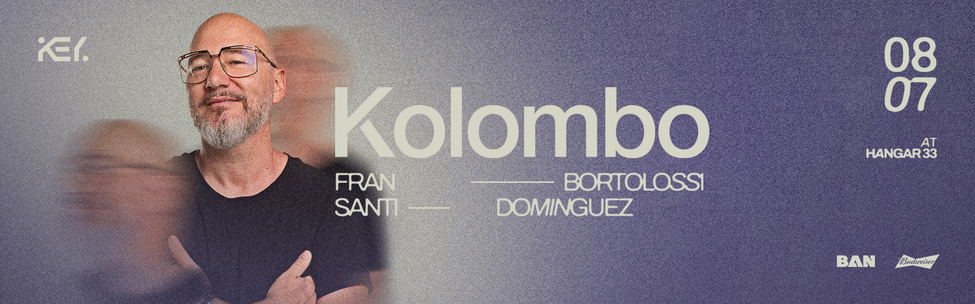 Flyer Key Presenta Kolombo 