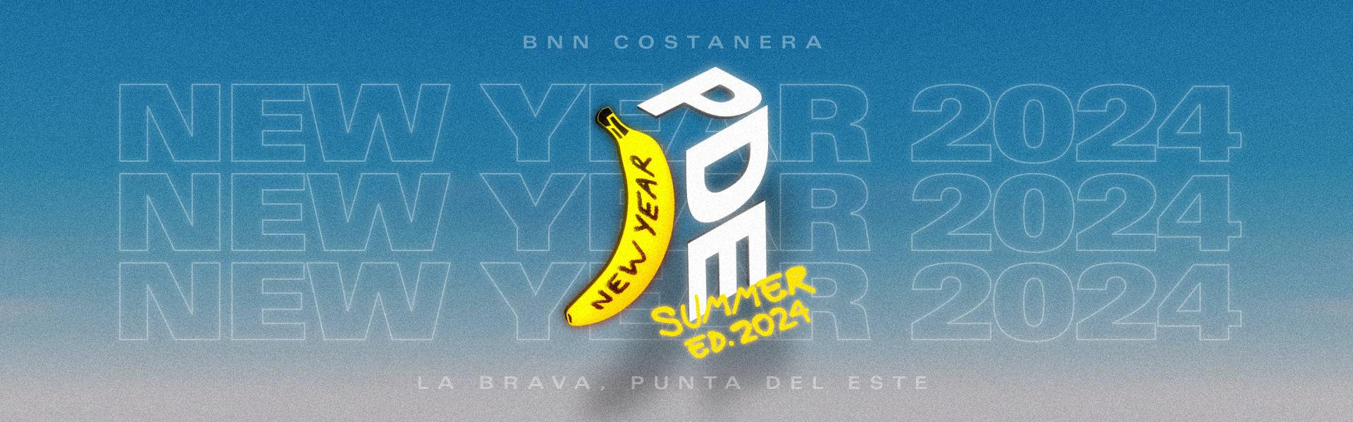 Flyer BNN NEW YEAR 2024 - EDICION PUNTA DEL ESTE
